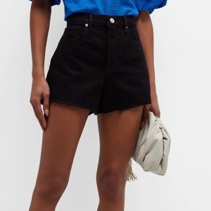 Frame Denim Le Original Black Denim Shorts